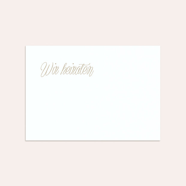 Umschlag mit Design Hochzeit - Zauberlicht