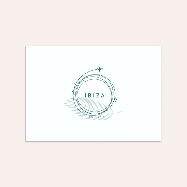 Umschlag mit Design Hochzeit - Reisepass