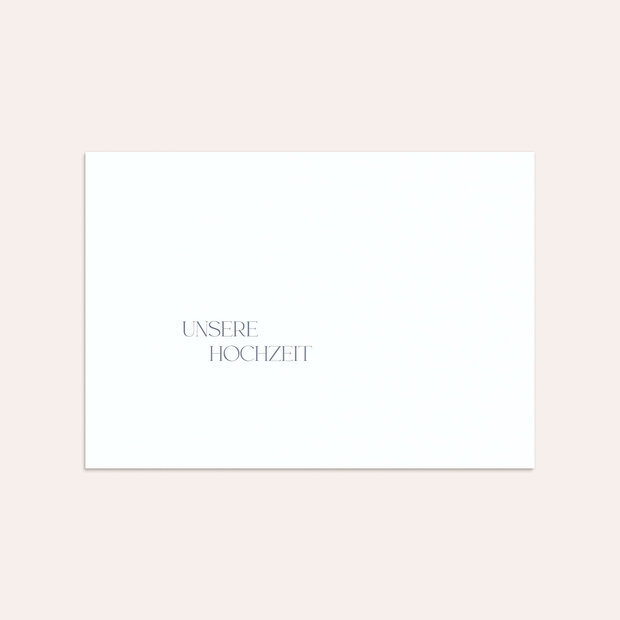 Umschlag mit Design Hochzeit - Du und ich für immer