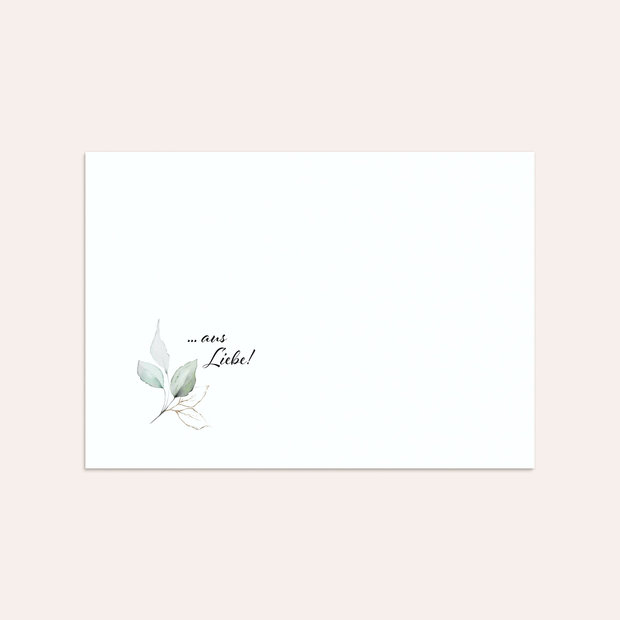 Umschlag mit Design Hochzeit - Traum der Liebe