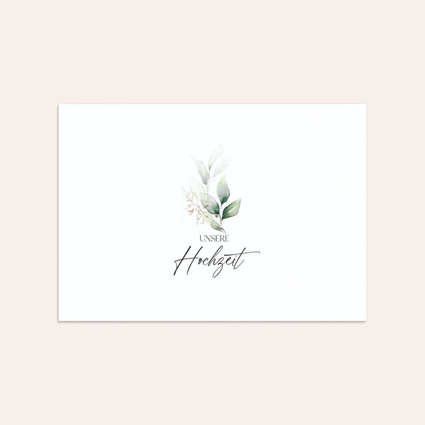 Umschlag mit Design Hochzeit - Anmutige Eleganz