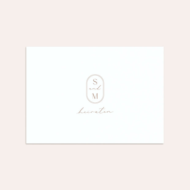 Umschlag mit Design Hochzeit - Zauber der Leidenschaft