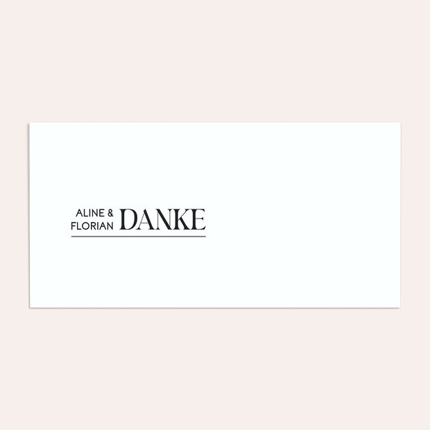 Umschlag mit Design Hochzeit - An Deiner Seite
