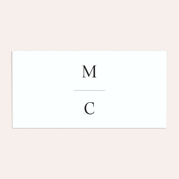 Umschlag mit Design Hochzeit - Great letters