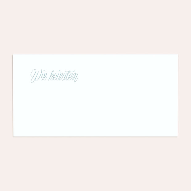 Umschlag mit Design Hochzeit - Zauberlicht