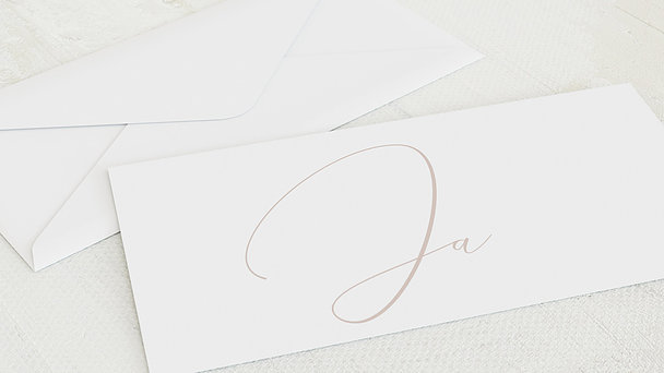 Umschlag mit Design Hochzeit - Spuren am Himmel