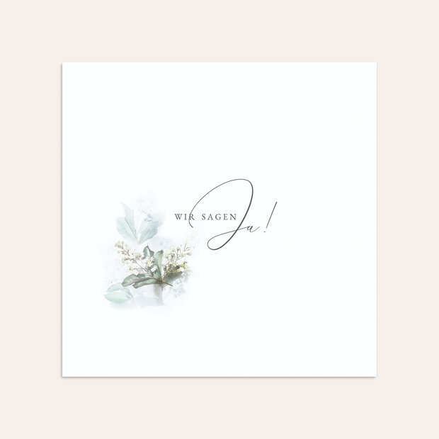 Umschlag mit Design Hochzeit - Herzensmelodie