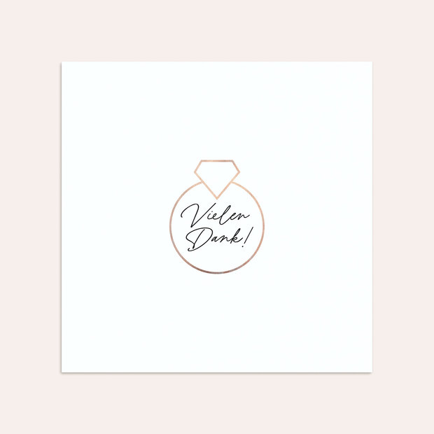 Umschlag mit Design Hochzeit - Unser magischer Moment
