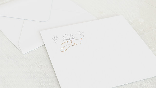 Umschlag mit Design Hochzeit - Hochzeitsgeschichten