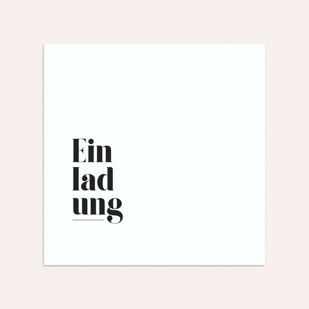 Umschlag mit Design Hochzeit - Das große Wort