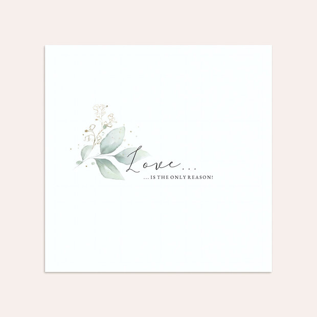 Umschlag mit Design Hochzeit - Traumbouquet