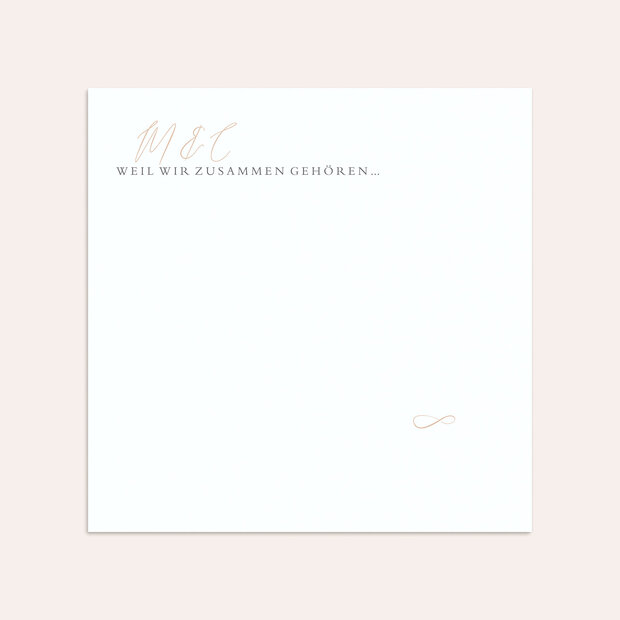 Umschlag mit Design Hochzeit - Plötzlich Liebe