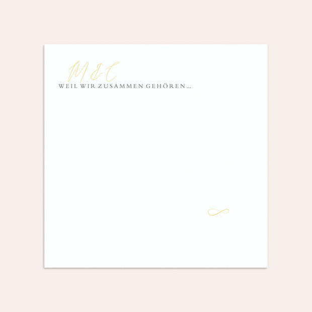 Umschlag mit Design Hochzeit - Plötzlich Liebe