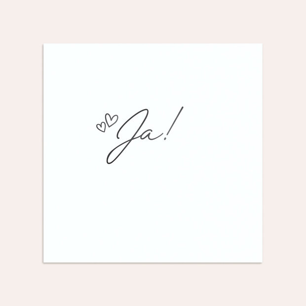 Umschlag mit Design Hochzeit - Herz & Seele