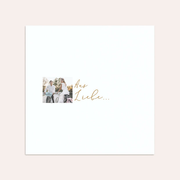 Umschlag mit Design Hochzeit - Unforgettable Moments