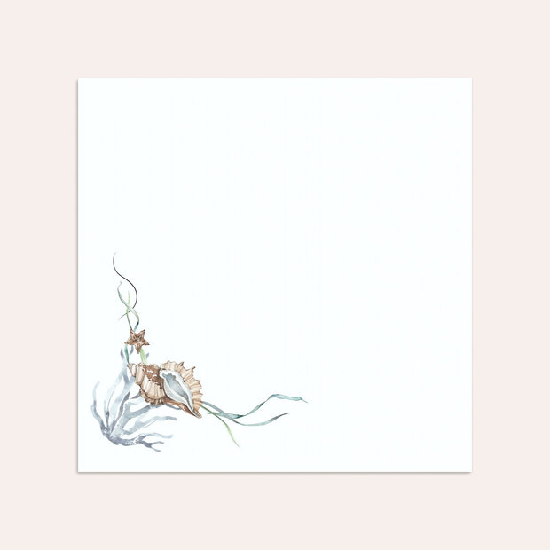 Umschlag mit Design Hochzeit - Love by the Sea