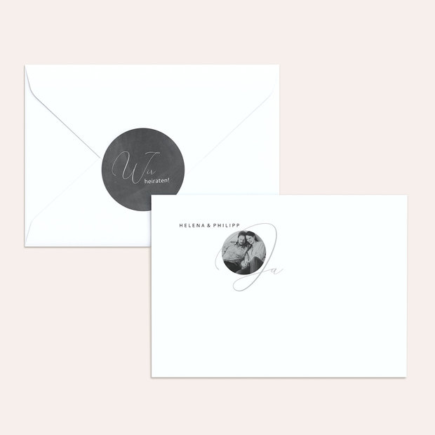 Umschlag mit Design Hochzeit - Sweet Vintage