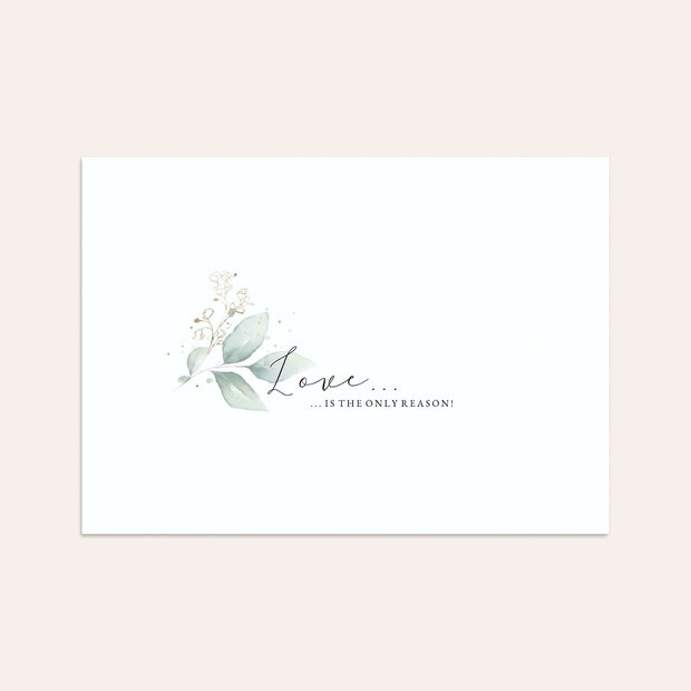 Umschlag mit Design Hochzeit - Traumbouquet
