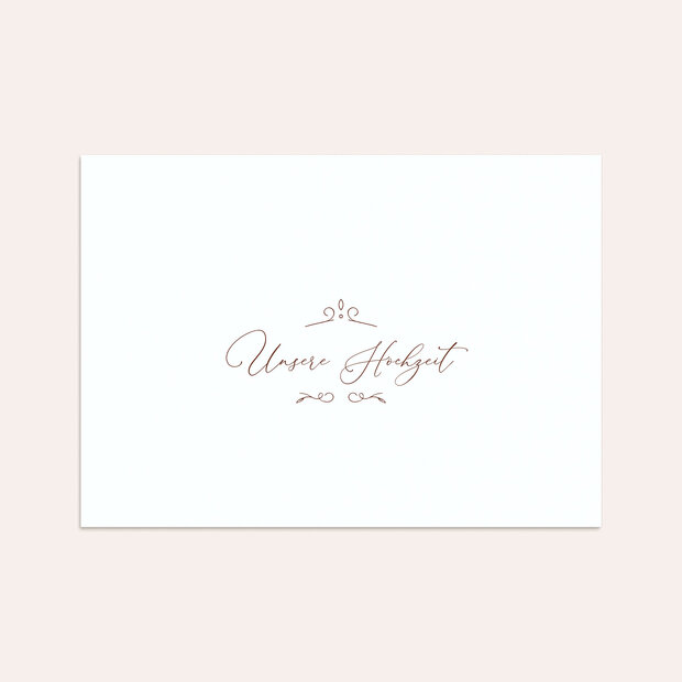 Umschlag mit Design Hochzeit - Samt & Stil