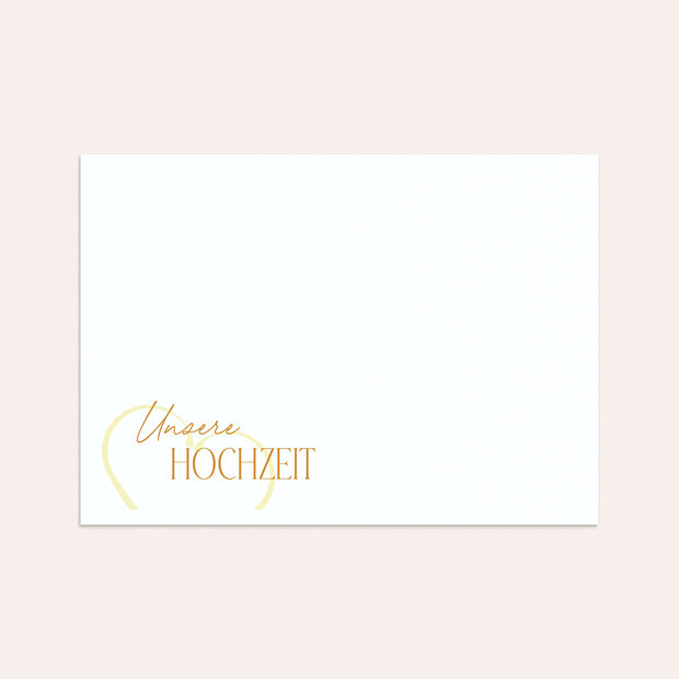 Umschlag mit Design Hochzeit - Lemon & Lace