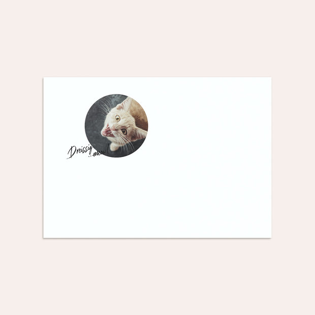 Umschlag mit Design Geburtstag - Kokett 30