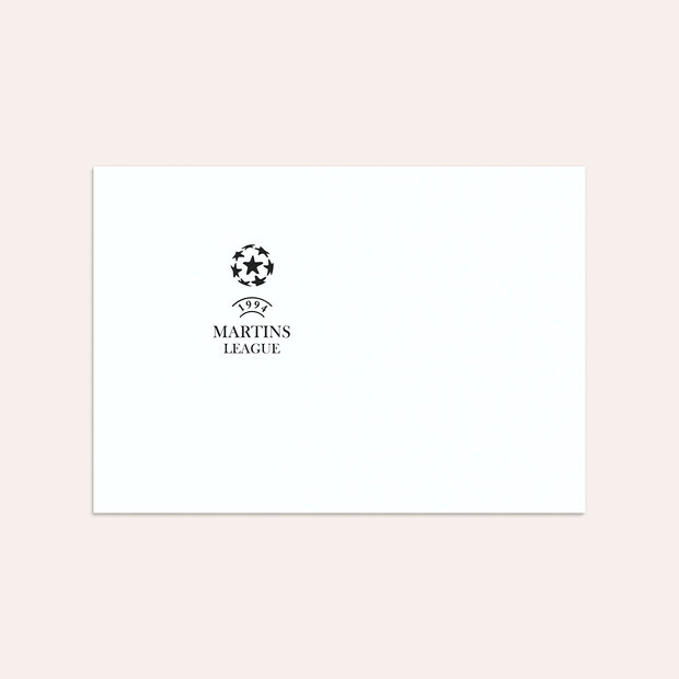 Umschlag mit Design Geburtstag - Champion 30