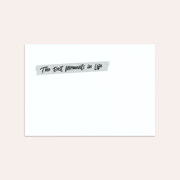 Umschlag mit Design Geburtstag - Tonträger 30