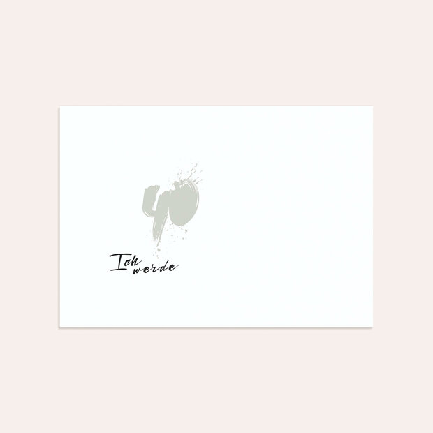 Umschlag mit Design Geburtstag - Energie 40