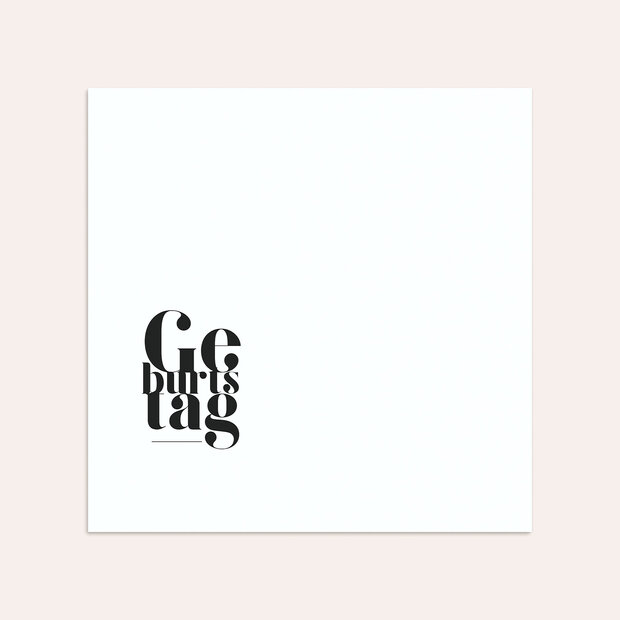 Umschlag mit Design Geburtstag - Das große Fest 40