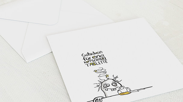 Umschlag mit Design Geburtstag - Hangover 60