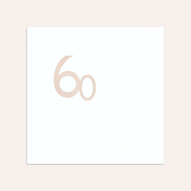 Umschlag mit Design Geburtstag - Tolle Nummer 60