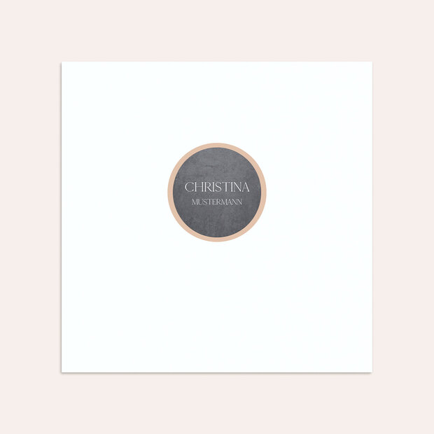 Umschlag mit Design Geburtstag - Lebenstraum 60