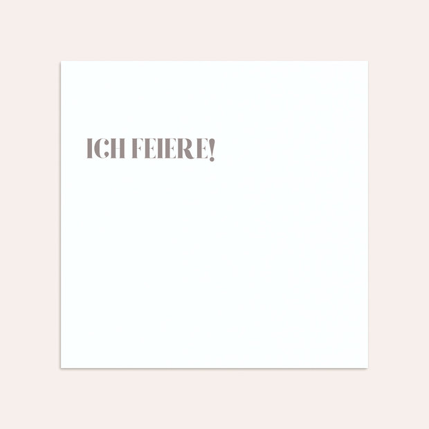 Umschlag mit Design Geburtstag - Flashlight