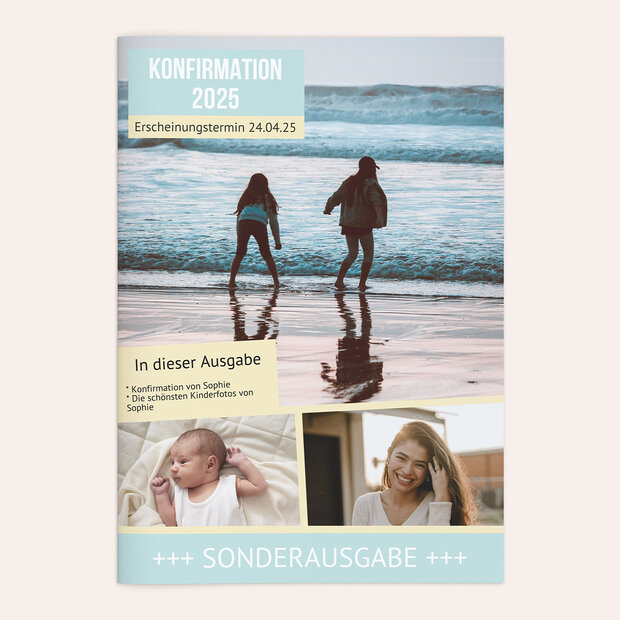 Festzeitung Konfirmation - Gossip