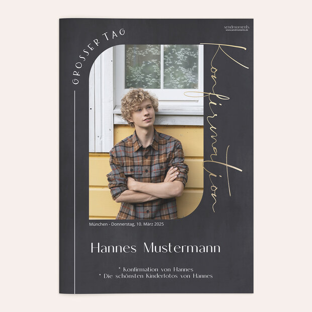 Festzeitung Konfirmation - Mein Prinzip