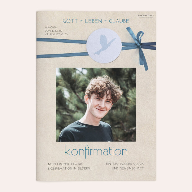 Festzeitung Konfirmation - Kraftvoll