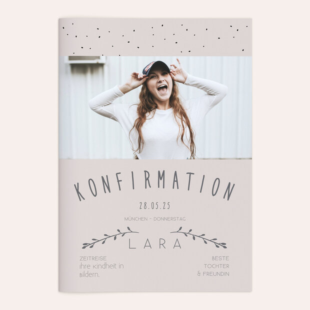 Festzeitung Konfirmation - Holy