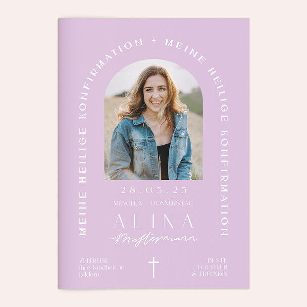Festzeitung Konfirmation - Wege des Segens