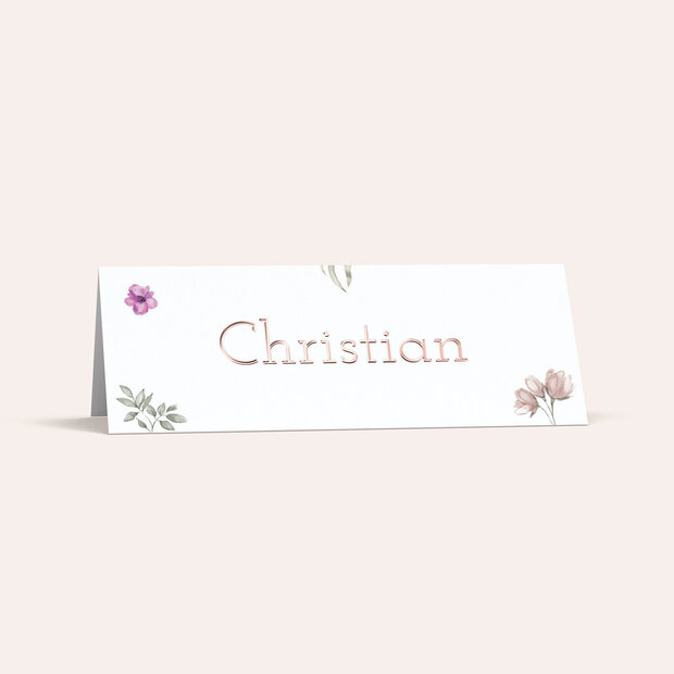 Tischkarten Kommunion - Sommerduft