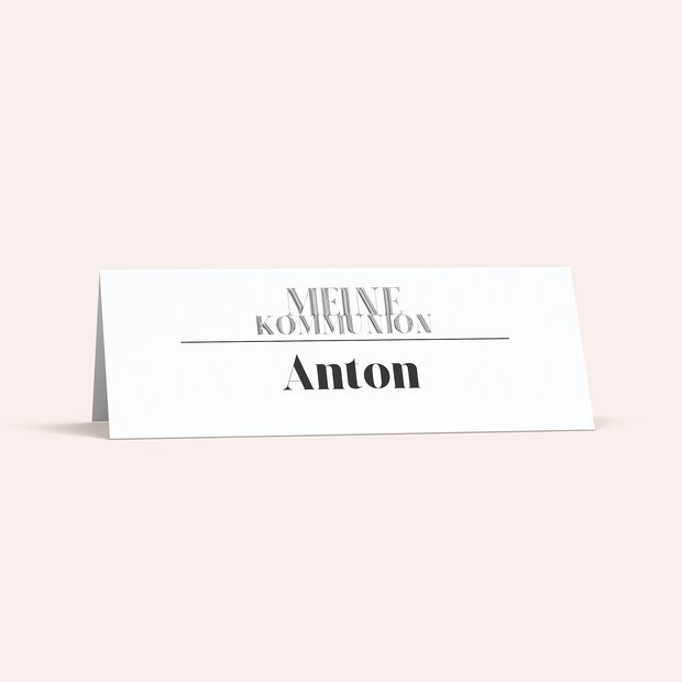 Tischkarten Kommunion - Das große Ereignis Kommunion