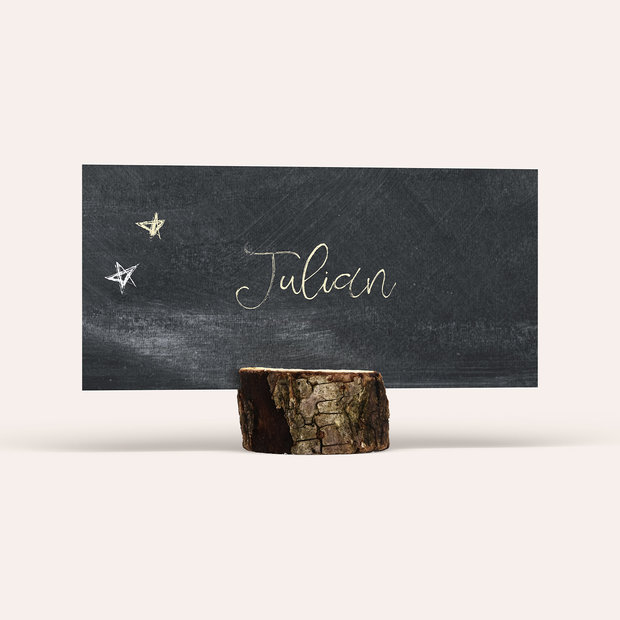 Tischkarten Konfirmation - Sternentafel