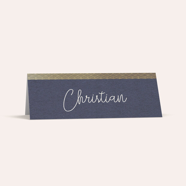 Tischkarten Konfirmation - Urban cross
