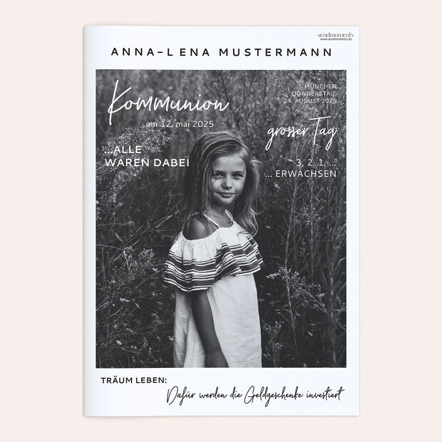 Festzeitung Kommunion - Best Times Festschrift