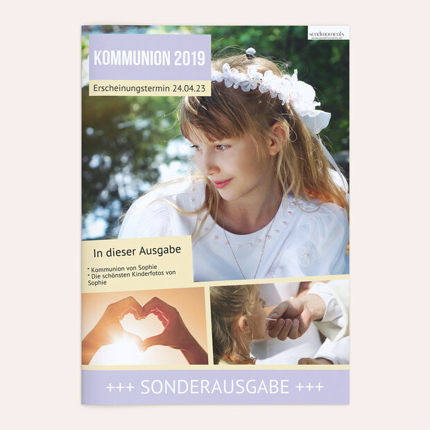 Festzeitung Kommunion - Gossip