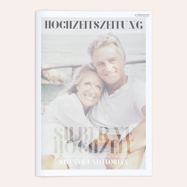 Festzeitung Silberne Hochzeit - Das große Wort Festschrift