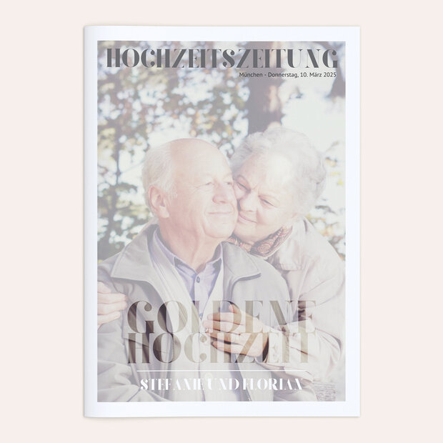 Festzeitung Goldene Hochzeit - Das große Wort Festschrift