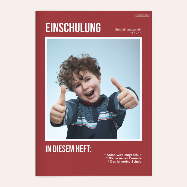 Festzeitung Einschulung - Magazin