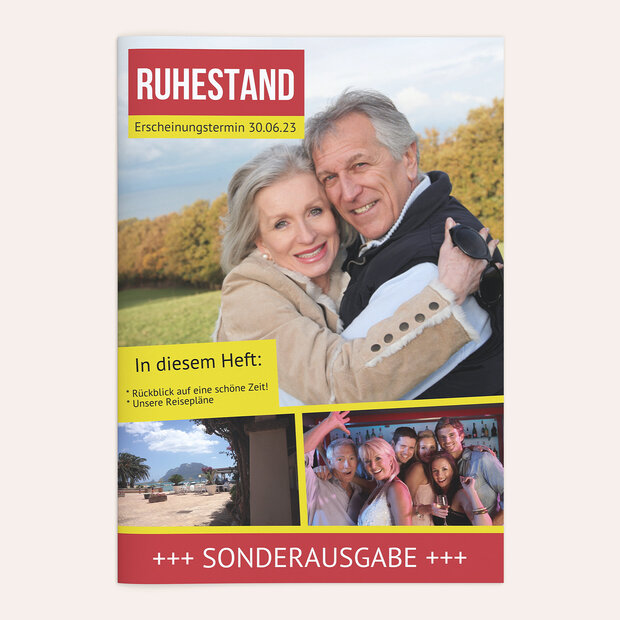 Festzeitung zum Ruhestand - Gossip