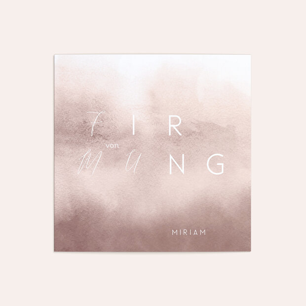 Firmung Karten - Himmelsdach