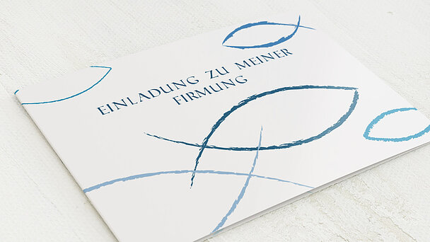 Einladungskarten Zur Firmung Online Selber Gestalten